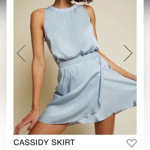 Nation LTD size S light blue NWT skirt